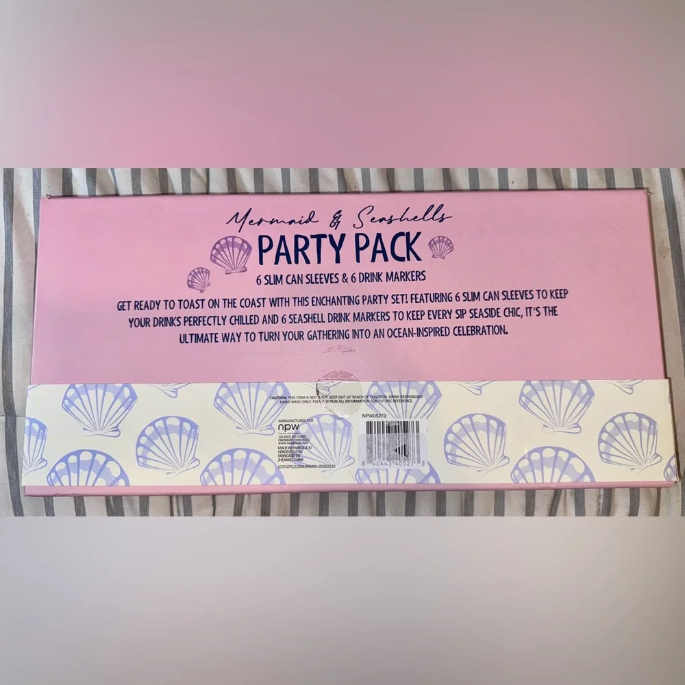 Mermaid & Seashells Party Pack